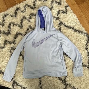 kids Nike dri-fit sweatshirt. lavender purple.